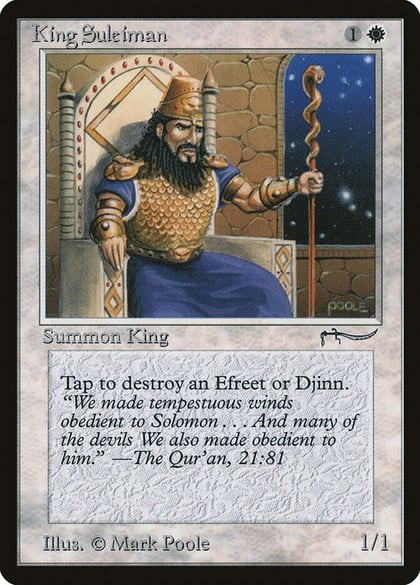 King Suleiman, Arabian Nights #3213