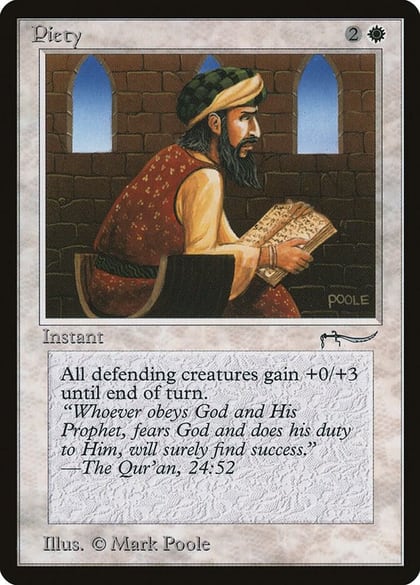 Piety, Arabian Nights #3229