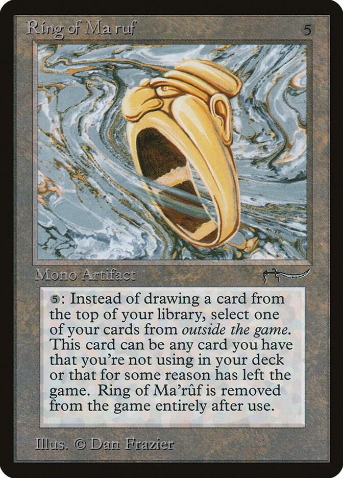 Ring of Ma'ruf, Arabian Nights #3233