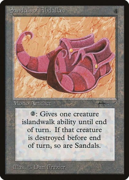 Sandals of Abdallah, Arabian Nights #3236