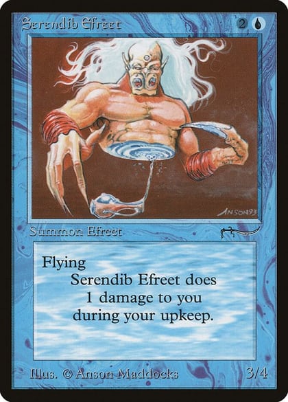 Serendib Efreet, Arabian Nights #3239