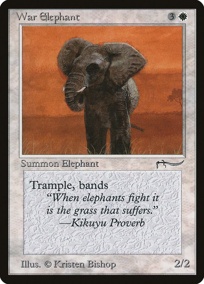 War Elephant, Arabian Nights #3247