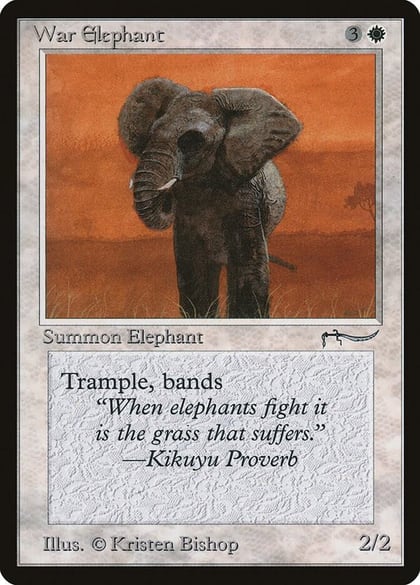 War Elephant, Arabian Nights #3247