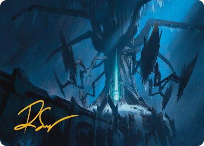 Yggdrasil, Rebirth Engine Art Card (Gold-Stamped Signature), Art Series: Universes Beyond: Assassin's Creed 10