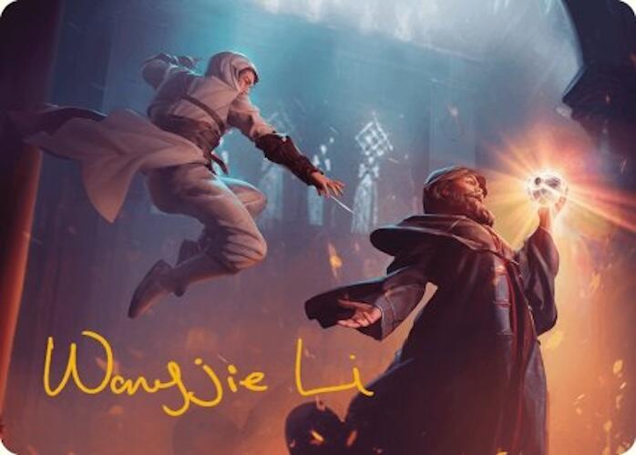 Mortify Art Card (Gold-Stamped Signature), Art Series: Universes Beyond: Assassin's Creed 12