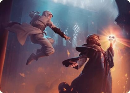 Mortify Art Card, Art Series: Universes Beyond: Assassin's Creed 12