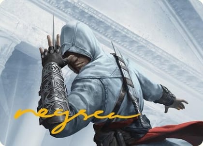 Altair Ibn-La'Ahad Art Card (Gold-Stamped Signature), Art Series: Universes Beyond: Assassin's Creed 15