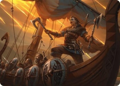 Eivor, Battle-Ready Art Card, Art Series: Universes Beyond: Assassin's Creed 18