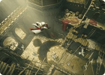 Rooftop Bypass Art Card, Art Series: Universes Beyond: Assassin's Creed 20