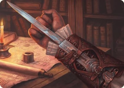 Hidden Blade Art Card, Art Series: Universes Beyond: Assassin's Creed 9