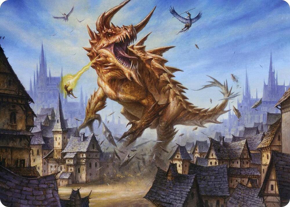 Tarrasque Art Card, Art Series: Adventures in the Forgotten Realms 19