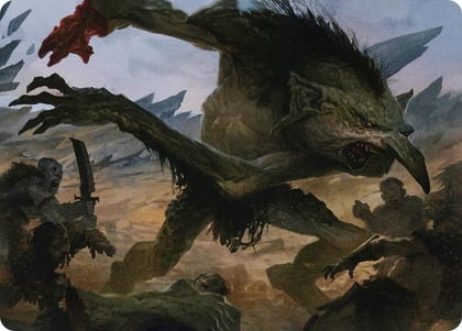 Troll Art Card, Art Series: Adventures in the Forgotten Realms 21