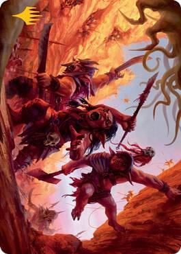 Goblin Art Card (Gold-Stamped), Art Series: Adventures in the Forgotten Realms 24