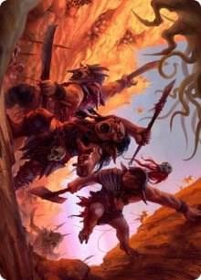 Goblin Art Card, Art Series: Adventures in the Forgotten Realms 24