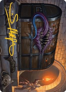Mimic Art Card (Gold-Stamped Signature), Art Series: Adventures in the Forgotten Realms 27