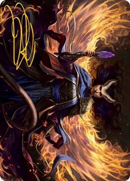 Farideh, Devil's Chosen Art Card (Gold-Stamped Signature), Art Series: Adventures in the Forgotten Realms 32