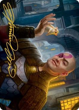 Minsc, Beloved Ranger Art Card (Gold-Stamped Signature), Art Series: Adventures in the Forgotten Realms 33