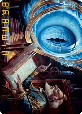 Contact Other Plane Art Card (Gold-Stamped Signature), Art Series: Adventures in the Forgotten Realms 37