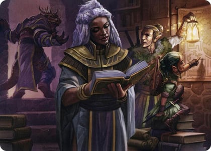 You Find the Villains' Lair Art Card, Art Series: Adventures in the Forgotten Realms 40