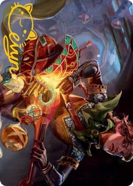 Bag of Holding Art Card (Gold-Stamped Signature), Art Series: Adventures in the Forgotten Realms 44