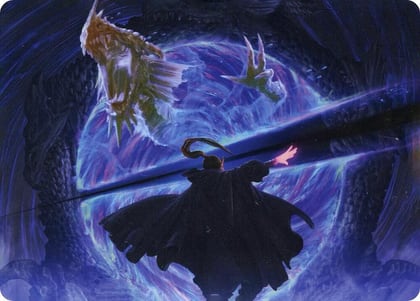 Bar the Gate Art Card, Art Series: Adventures in the Forgotten Realms 45