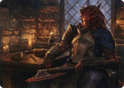 Jaded Sell-Sword Art Card, Art Series: Adventures in the Forgotten Realms 47