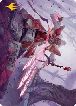 Magic Missile Art Card (Gold-Stamped), Art Series: Adventures in the Forgotten Realms 48
