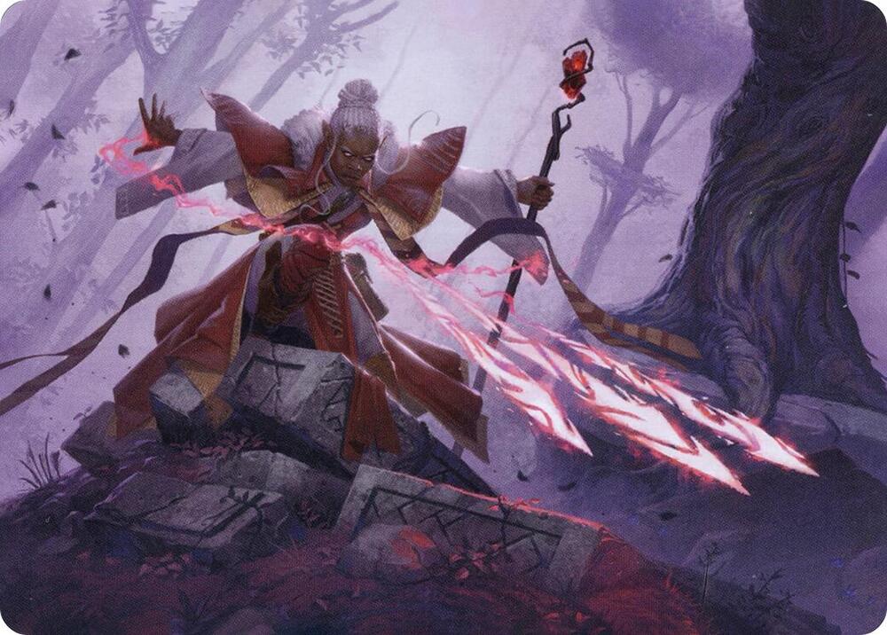 Magic Missile Art Card, Art Series: Adventures in the Forgotten Realms 48
