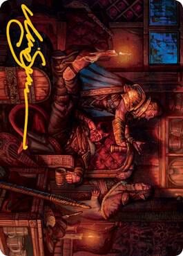 Long Rest Art Card (Gold-Stamped Signature), Art Series: Adventures in the Forgotten Realms 51