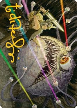 Hive of the Eye Tyrant Art Card (Gold-Stamped Signature), Art Series: Adventures in the Forgotten Realms 53