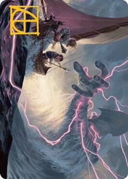 Hall of Storm Giants Art Card (Gold-Stamped Signature), Art Series: Adventures in the Forgotten Realms 54