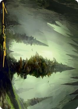 Forest (55/81) Art Card (Gold-Stamped Signature), Art Series: Adventures in the Forgotten Realms 55