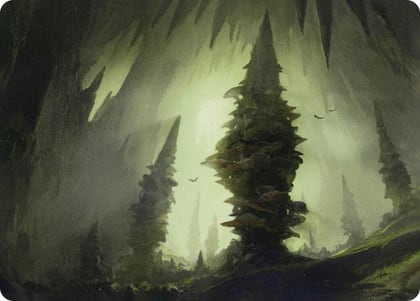 Forest (55/81) Art Card, Art Series: Adventures in the Forgotten Realms 55