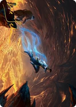 Fly Art Card (Gold-Stamped Signature), Art Series: Adventures in the Forgotten Realms 56
