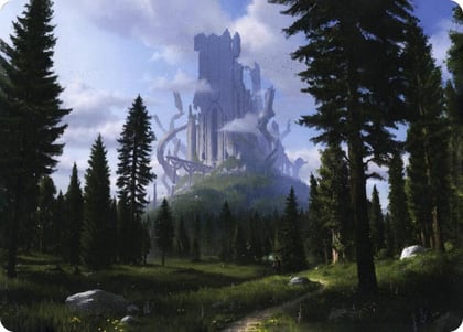 Forest (61/81) Art Card, Art Series: Adventures in the Forgotten Realms 61