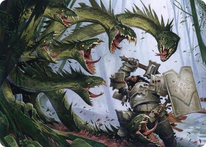 Lair of the Hydra Art Card, Art Series: Adventures in the Forgotten Realms 67