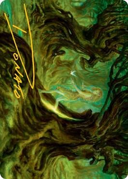 Neverwinter Dryad Art Card (Gold-Stamped Signature), Art Series: Adventures in the Forgotten Realms 69