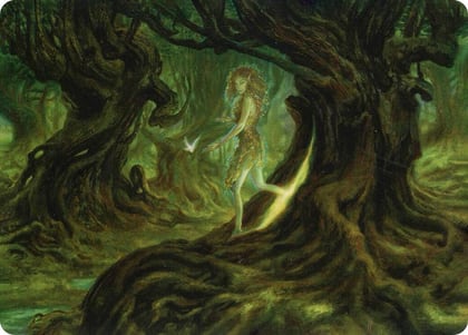 Neverwinter Dryad Art Card, Art Series: Adventures in the Forgotten Realms 69
