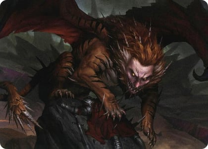 Manticore Art Card, Art Series: Adventures in the Forgotten Realms 6