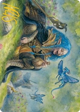 Feywild Trickster Art Card (Gold-Stamped Signature), Art Series: Adventures in the Forgotten Realms 70