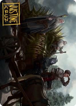 Grim Bounty Art Card (Gold-Stamped Signature), Art Series: Adventures in the Forgotten Realms 72