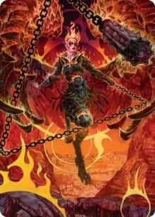 Zariel, Archduke of Avernus Art Card, Art Series: Adventures in the Forgotten Realms 77