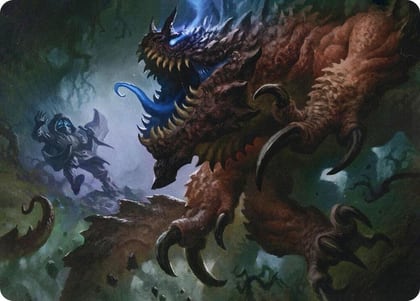 Basilisk Art Card, Art Series: Adventures in the Forgotten Realms 9