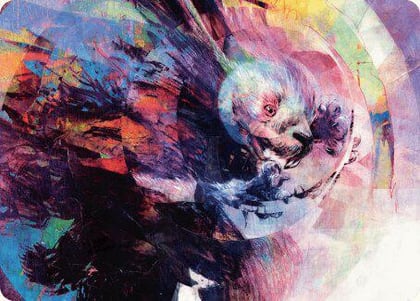Psychic Whorl Art Card, Art Series: Bloomburrow 15