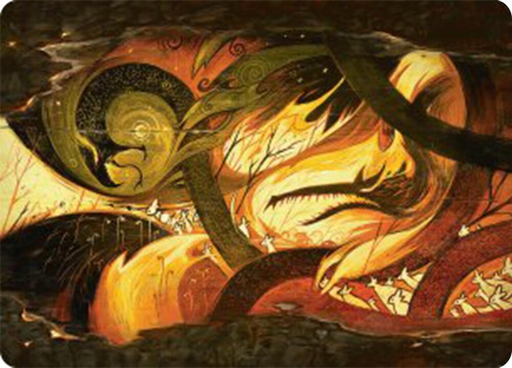 Season of Loss Art Card, Art Series: Bloomburrow 17