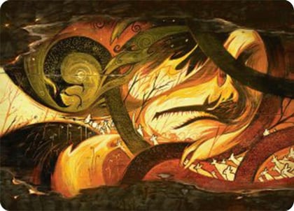 Season of Loss Art Card, Art Series: Bloomburrow 17