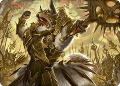 Honored Dreyleader Art Card, Art Series: Bloomburrow 23