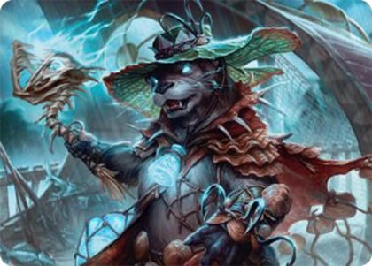 Tempest Angler Art Card, Art Series: Bloomburrow 30