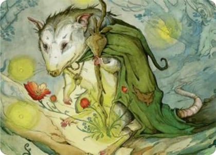 Tender Wildguide Art Card, Art Series: Bloomburrow 34