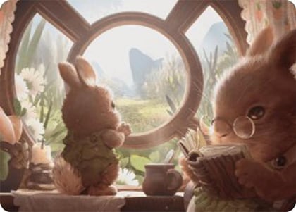 Farseek Art Card, Art Series: Bloomburrow 35